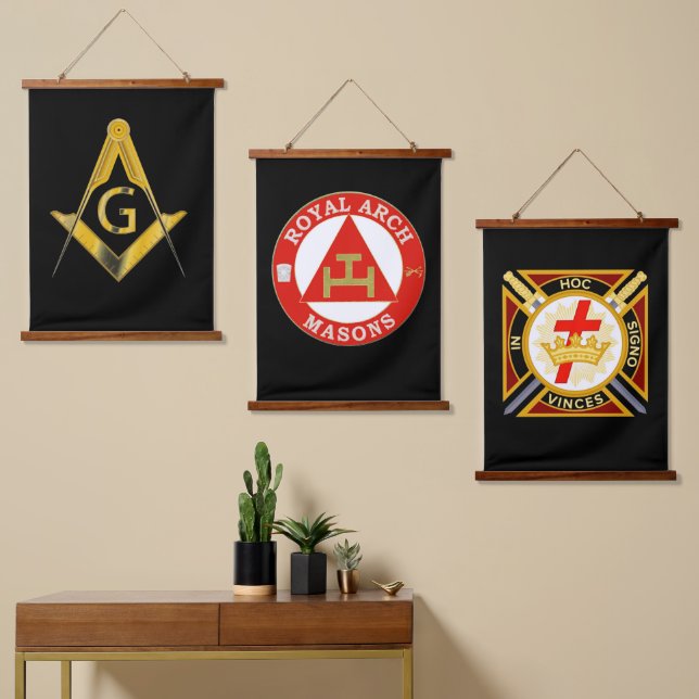 Tapisserie Suspendue Yorkrite Mason (Asymétrique)