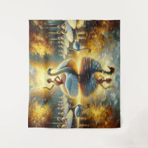 Tapisserie Swan Dance