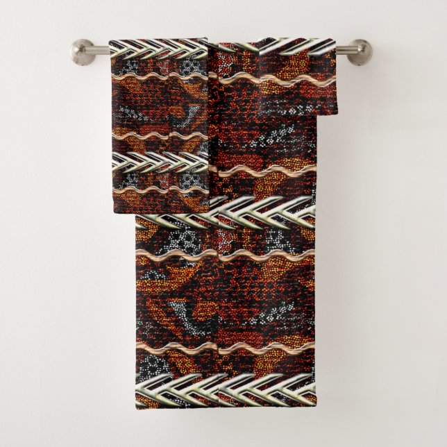 Tapisserie Tribale Afrocentrique (En situation)