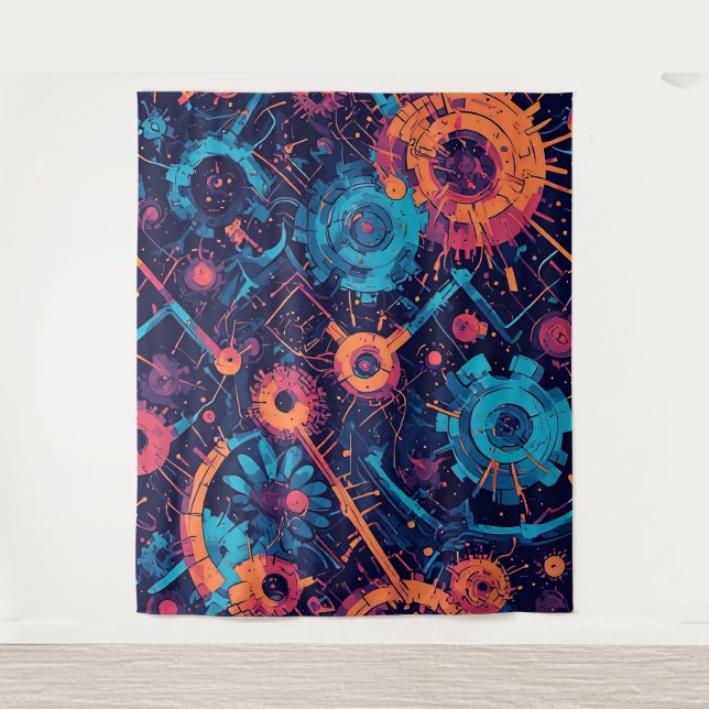 Tapisserie V-Pulse 1 (Devant)