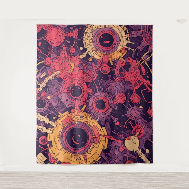 Tapisserie V-Pulse 6 (Devant)