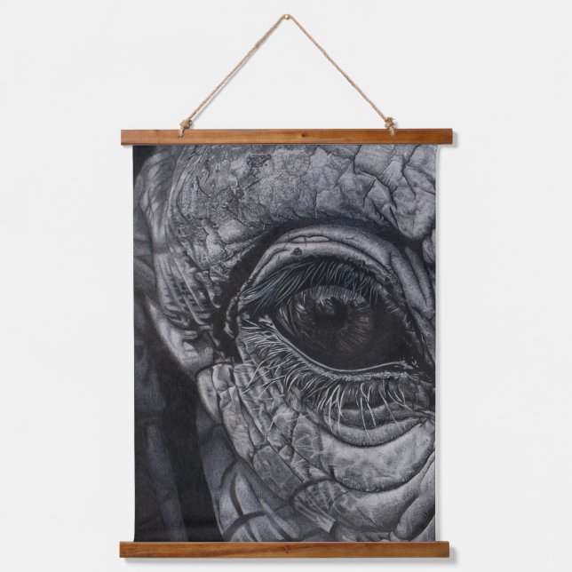 Tapisseries de décoration aux yeux d'éléphant (Recto)