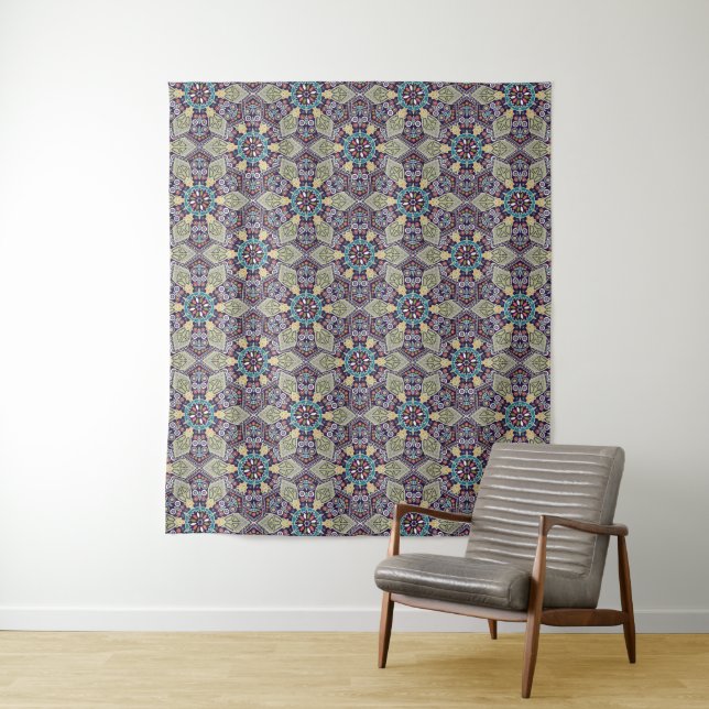 Tapisseries Motifs natives (En situation)