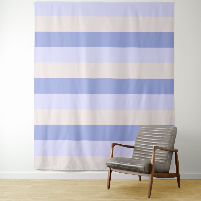 Tapisseries motifs Tri-Color Stripes (En situation)