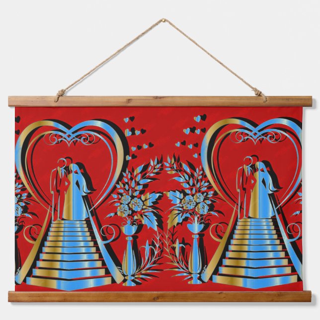 Tapisseries murales 3D Digital Design recouvertes  (Devant)