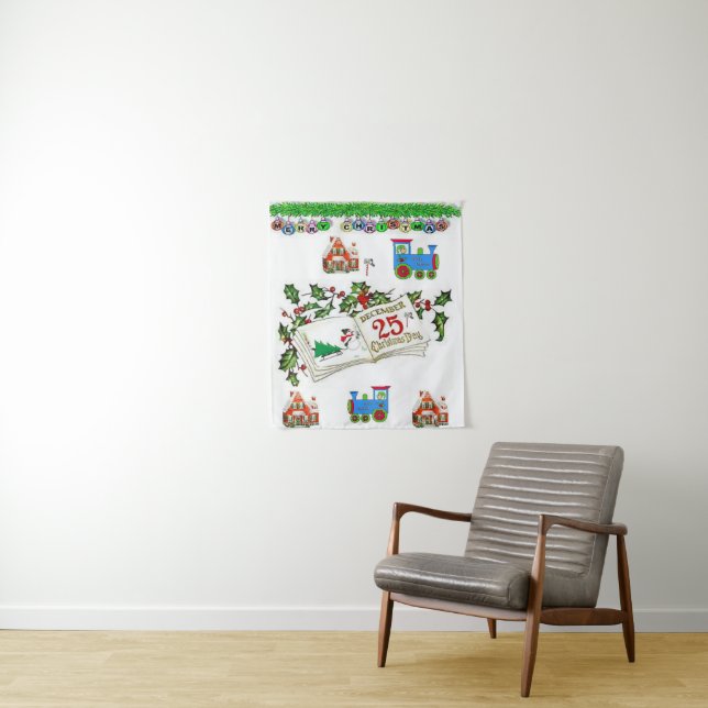 Tapisseries Noël (En situation)