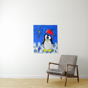 Tapisseries Penguin de Noël