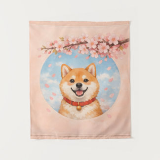 Tapisseries Shiba Inu & Sakura