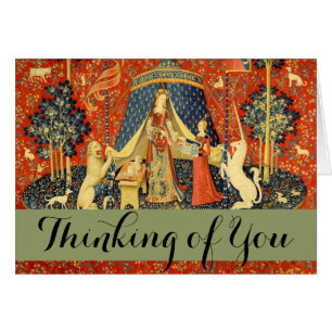 Tapisseries Unicorne Lady Legend Mythe Art médiéva