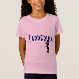 Tapperina a brodé le T-shirt (bleu)