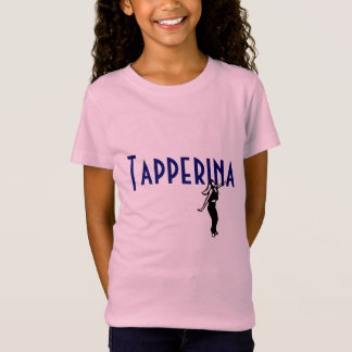 Tapperina a brodé le T-shirt (bleu)