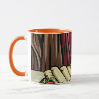 taquitos sur une tasse
