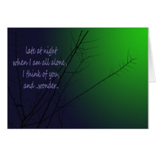Tard la nuit