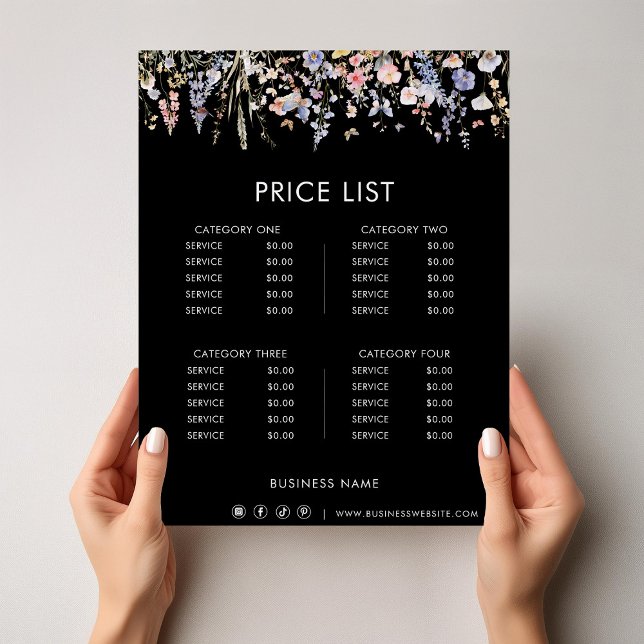 Tarif Formel Fleur sauvage Multicolor été (Créateur téléchargé)