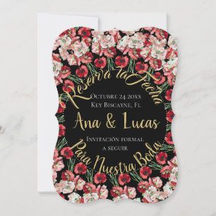 Tarjeta de reserva de fecha  Carte Reserva la Fech