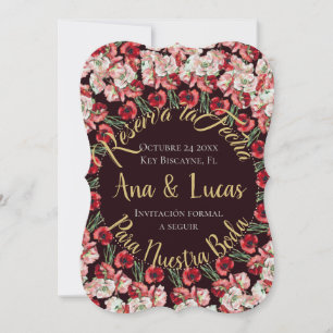 Tarjeta de reserva de fecha  Carte Reserva la Fech