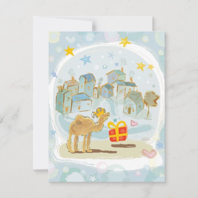 Tarjeta/invitación/saludo de Reyes Magos (Devant)