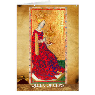 TAROITS DE LA RENAISSANCE ANTIQUE REINE DES COUPES