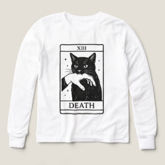 Tarot Card Black Cat Shirt – Tarot Death Tee, Witc