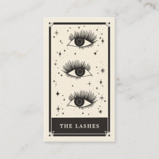 Tarot céleste éclate Carte de visite noir