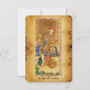 TAROTES DE RENAISSANCE ANTIQUE / ROI DES PIÈCES