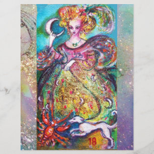 TAROTS DES OMBRES PERDUES / LA DAME DE LUNE EN BLE