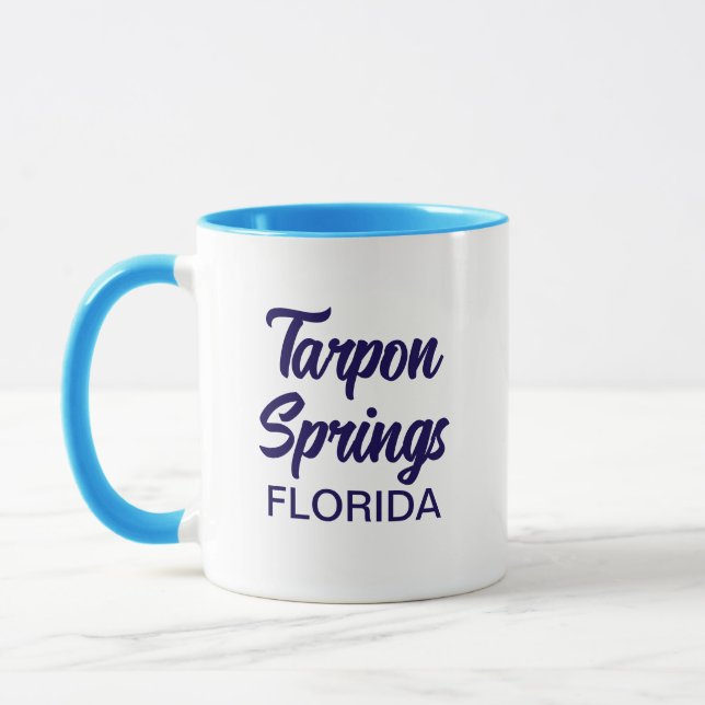 Tarpon Springs Florida Coffee Mug (Gauche)