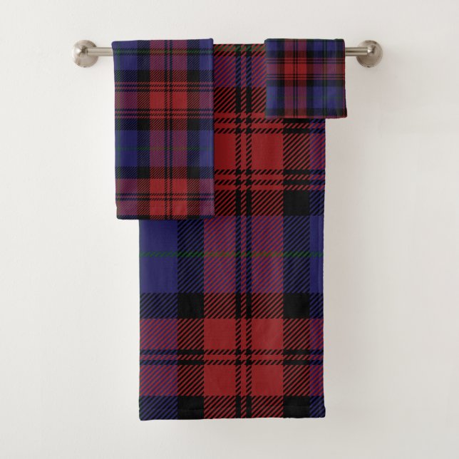 Tartan à Carreaux Élégant Plaid Rustique (En situation)