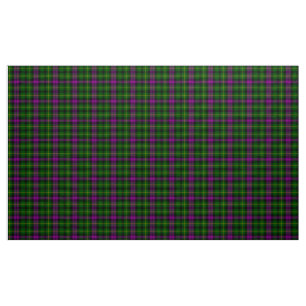 Tartan Abercrombie Tartan Purple et Tissu vert Pla