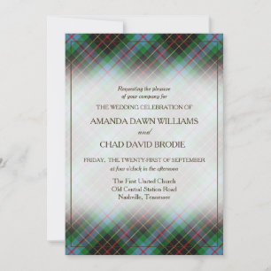 Tartan Beauty Clan Brodie Chasse Scottish Plaid