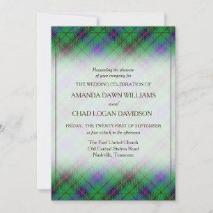 Tartan Beauty Clan Davidson Scottish Plaid