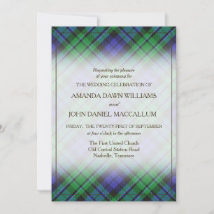 Tartan Beauty Clan MacCallum Scottish Plaid
