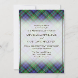 Tartan Beauty Clan MacEwen Scottish Plaid