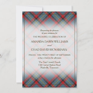 Tartan Beauty Clan MacNamara Plaid Irlandais