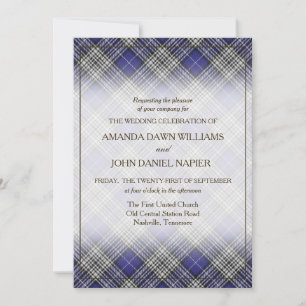 Tartan Beauty Clan Napier Plaid Écossais
