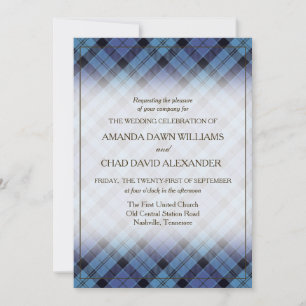 Tartan Beauty Strathclyde bleu écossais Plaid
