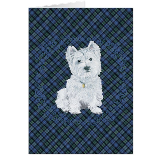 Tartan Black Watch Westie (Devant)