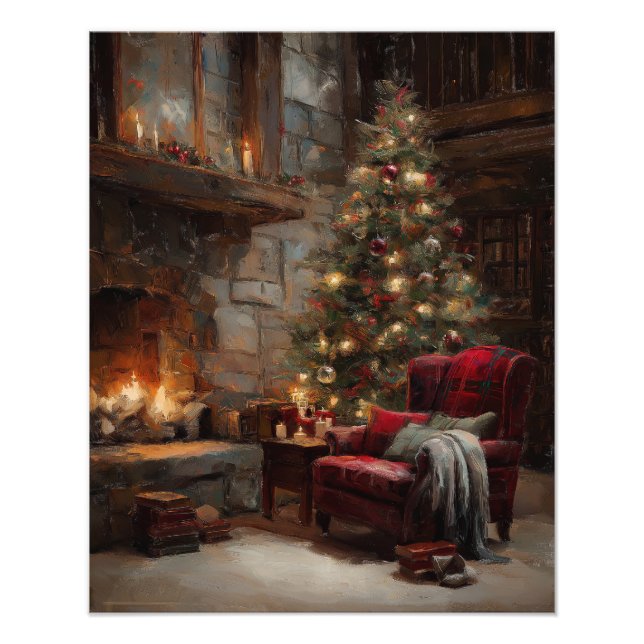 Tartan Christmas Poster (Devant)