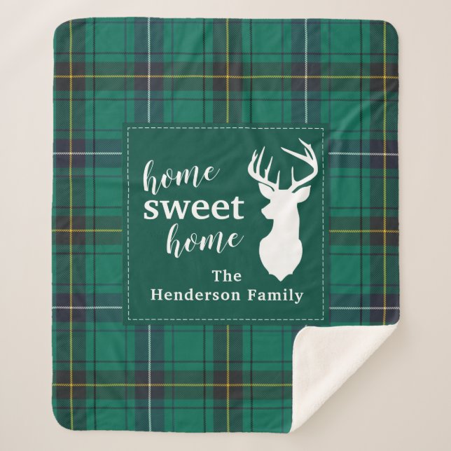 Tartan Clan Henderson Tartan Plaid Personnalisé (Devant)