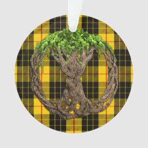 Tartan de MacLeod de clan et arbre de la vie