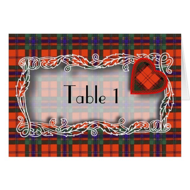 Tartan d'écossais de Machintosh (Devant horizontal)