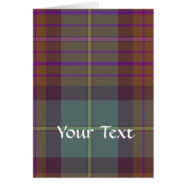 tartan écossais antique (Devant)