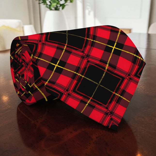Tartan Écossais Cravate Sur Mesure (Créateur téléchargé)