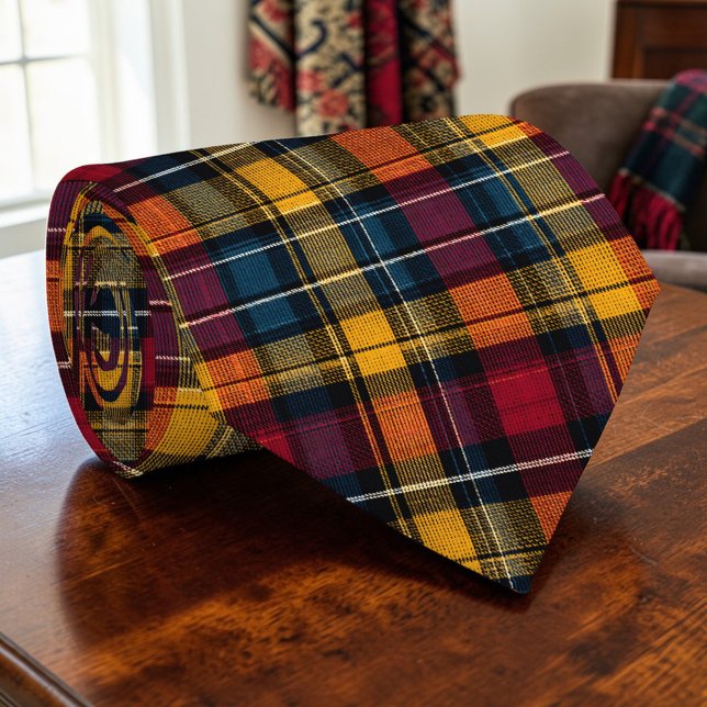 Tartan Écossais Cravate Sur Mesure (Créateur téléchargé)
