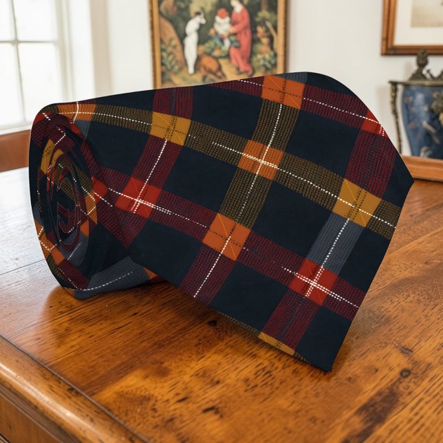Tartan Écossais Cravate Sur Mesure (Créateur téléchargé)