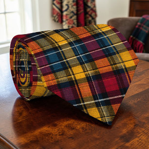 Tartan Écossais Personnalisé Cravate