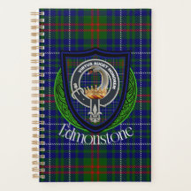 Tartan et armoiries du clan écossais Edmonstone