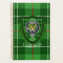 Tartan et blason du clan écossais Galloway