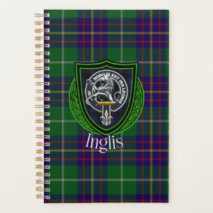 Tartan et blason du clan écossais Inglis