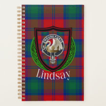 Tartan et blason du clan écossais Lindsay
